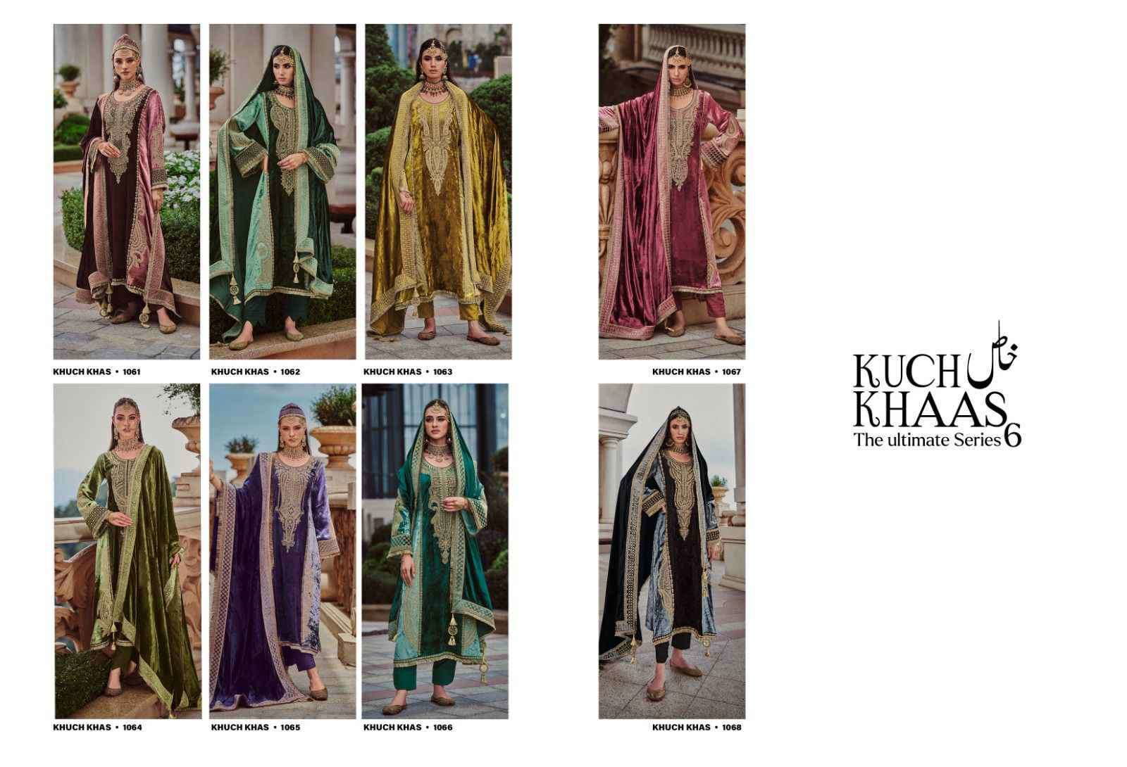 Kuch Khaas Vol 6 Winter Wear Designer Wedding Salwar Suits Wholesale Shop In Surat
